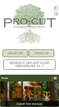 Mobile Screenshot of pro-cuttreeservice.com