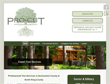 Tablet Screenshot of pro-cuttreeservice.com